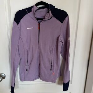 Mammut Lilac and Navy Jacket